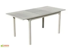 Hevea Table De Jardin Extensible En Aluminium Blanc Sarana -Solid || Axi || EXIT TOYS Soldes Boutique table jardin extensible aluminium blanc sarana