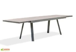 Table De Jardin Extensible Aluminium Et Céramique Stockholm 200/300 Cm -Solid || Axi || EXIT TOYS Soldes Boutique table jardin extensible aluminium ceramique stockholm 200 300 cm