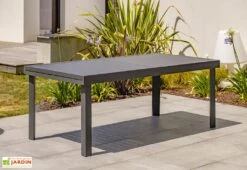 Table De Jardin Extensible En Aluminium Copenhague 200/300 Cm -Solid || Axi || EXIT TOYS Soldes Boutique table jardin extensible aluminium copenhague 100 200 300 cm 2