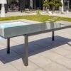 Table De Jardin Extensible Aluminium Et Verre Tolede 200/300 Cm -Solid || Axi || EXIT TOYS Soldes Boutique table jardin extensible aluminium verre tolede 200 300 cm 2