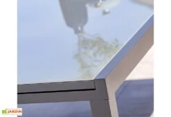 Table De Jardin Extensible Aluminium Et Verre Tolede 200/300 Cm -Solid || Axi || EXIT TOYS Soldes Boutique table jardin extensible aluminium verre tolede 200 300 cm 4