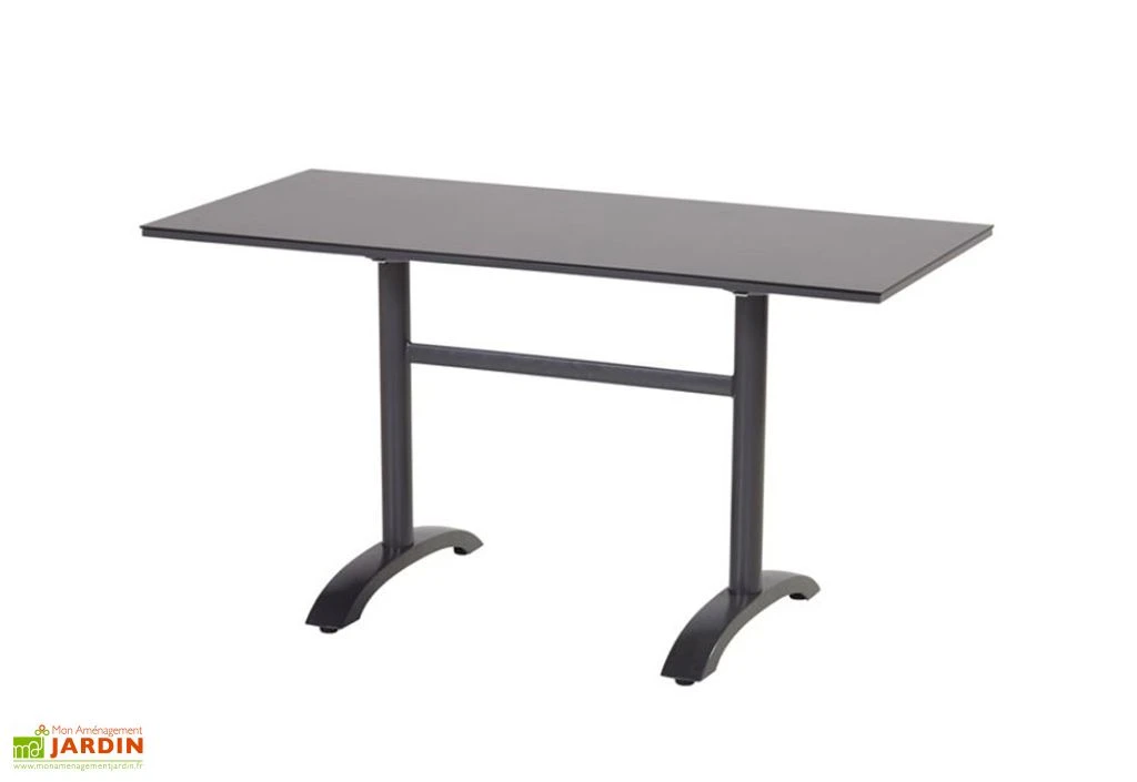 Table De Jardin Pliable En Aluminium Et HPL Sophie Bistro 68 X 138 Cm 3 Table De Jardin Pliable En Aluminium Et HPL Sophie Bistro 68 X 138 Cm