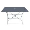 Table De Jardin Pliante Rectangulaire En Acier Bistrot 110 X 70 Cm Gris -Solid || Axi || EXIT TOYS Soldes Boutique table jardin pliante rectangulaire acier bistrot 110x70cm gris