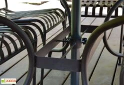 Table De Jardin Rectangulaire En Métal Et Mosaïque 160 X 90 Cm -Solid || Axi || EXIT TOYS Soldes Boutique table jardin rectangulaire metal mosaique 160 90 cm 2