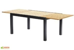 Salon De Jardin Bali : Table Extensible + 6 Fauteuils + 4 Chaises -Solid || Axi || EXIT TOYS Soldes Boutique table ouverte salon de jardin 10 personnes aluminium bois