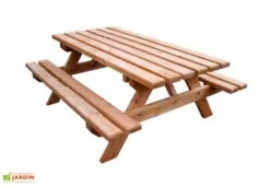 Table De Pique-Nique En Douglas 45 Mm 6 Places Munich -Solid || Axi || EXIT TOYS Soldes Boutique table pique nique bois 6places douglas munich