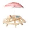 Pinolino Table De Pique-Nique En Bois Pour Enfant Nicki (6 Places) -Solid || Axi || EXIT TOYS Soldes Boutique table pique nique enfant jardin 201038