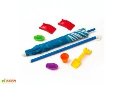 Step2 Table Sable Et Eau Avec Parasol Cascade 41 X 71 Cm -Solid || Axi || EXIT TOYS Soldes Boutique table sable eau parasol cascade 41x71cm 2