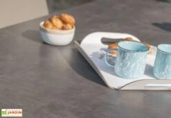 Table De Jardin En Inox Avec Plateau Céramique 200 X 100 Cm – Torino -Solid || Axi || EXIT TOYS Soldes Boutique table salon jardin zoom 1