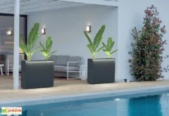 Jardinière En Métal Avec 3 Niveaux De Contenance - 100 X 25 X 80 Cm -Solid || Axi || EXIT TOYS Soldes Boutique terasse exterieur jardiniere hg