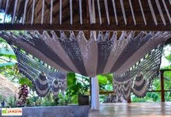 Hamac En Coton Tissé à La Main 100 X 237 Cm - Boaco L -Solid || Axi || EXIT TOYS Soldes Boutique toile hamac coton boaco barres ecartement