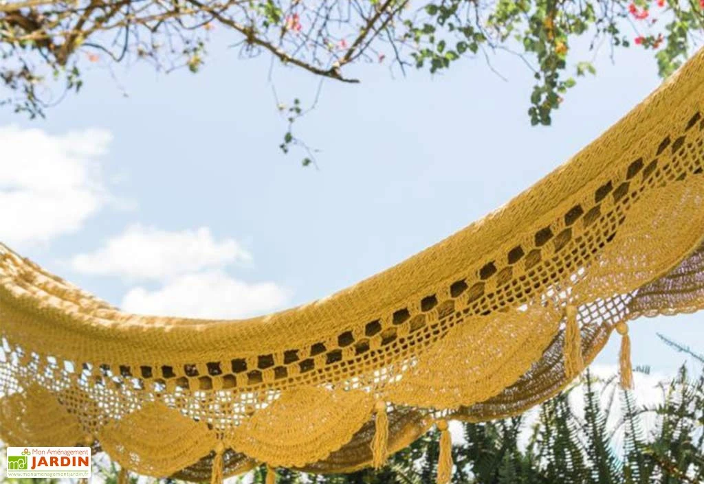 Hamac En Coton Tissé à La Main 2 X 2,37 M - Santiago XL 4 Hamac En Coton Tissé à La Main 2 X 2,37 M - Santiago XL – Image 2