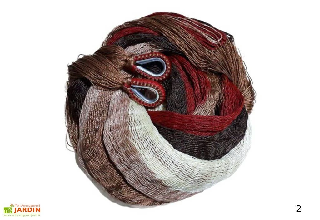 Hamac En Nylon Fait Main 1,80 X 2,30 M - Tecolote XL 6 Hamac En Nylon Fait Main 1,80 X 2,30 M - Tecolote XL – Image 4