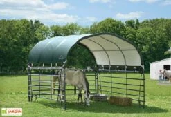 Toiture Souple Pour Enclos Animaux En Polyéthylène 13,7 M² -Solid || Axi || EXIT TOYS Soldes Boutique toiture souple enclos animaux polyethylene