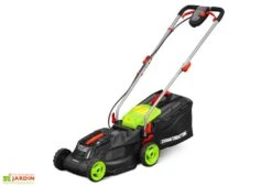 Tondeuse à Gazon Sans Fil PowerShared 2x 20V 34 Cm - Sans Batterie