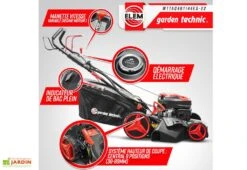 Tondeuse à Gazon Thermique Autotractée 144,3 CC – 46 Cm -Solid || Axi || EXIT TOYS Soldes Boutique tondeuse gazon thermique elem garden wttac46t144es 22 hauteur coupe reglable