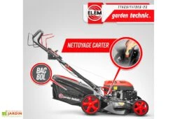 Tondeuse Thermique Autotractée 173 CC Démarreur électrique – 50 Cm -Solid || Axi || EXIT TOYS Soldes Boutique tondeuse thermique elem garden ttac51t173es 23 nettoyage carter