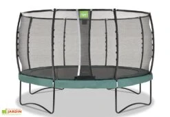 EXIT TOYS Trampoline Rond Sur Pieds Avec Filet De Protection Allure Premium - ø 427 Cm