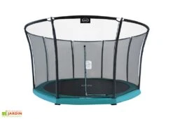 Axi Trampoline Enterré Avec Filet De Protection – Ø 366 Cm