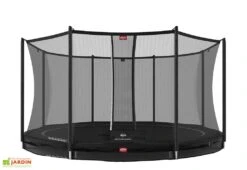 Berg Trampoline Enterré Avec Filet De Sécurité Favorit - Ø 430 Cm -Solid || Axi || EXIT TOYS Soldes Boutique trampoline enterre rond berg 430 cm