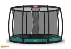 Berg Trampoline Enterré Rond Avec Filet De Protection Champion – Ø 330 Cm