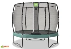 EXIT TOYS Trampoline Rond Sur Pieds Avec Filet De Protection Allure Premium - ø 305 Cm