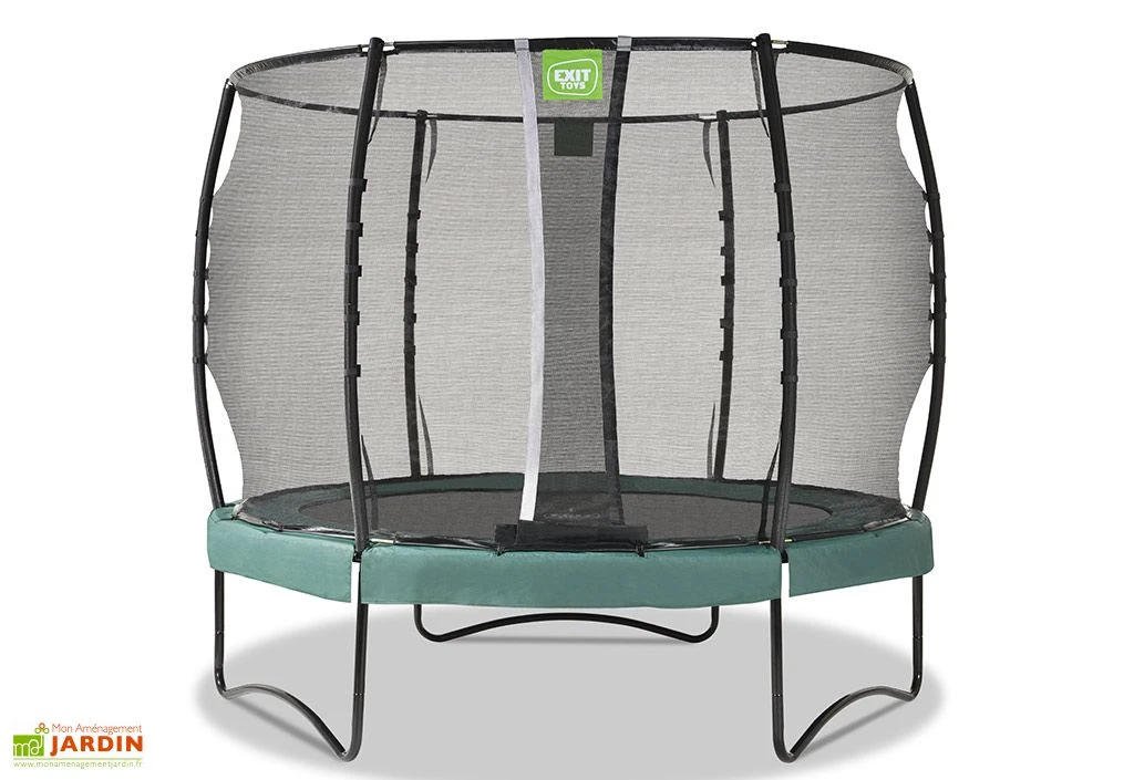 EXIT TOYS Trampoline Rond Sur Pieds Avec Filet De Protection Allure Premium - ø 427 Cm 4 EXIT TOYS Trampoline Rond Sur Pieds Avec Filet De Protection Allure Premium - ø 427 Cm – Image 2