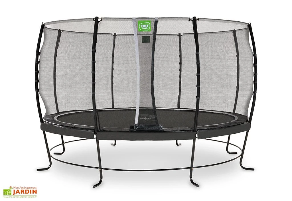 EXIT TOYS Trampoline Rond Sur Pieds Avec Filet De Protection Lotus Classic – ø 427 Cm 3 EXIT TOYS Trampoline Rond Sur Pieds Avec Filet De Protection Lotus Classic – ø 427 Cm