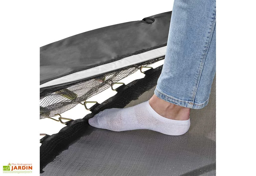 EXIT TOYS Trampoline Sur Pieds Avec Filet De Protection Lotus Premium – ø 305 Cm 6 EXIT TOYS Trampoline Sur Pieds Avec Filet De Protection Lotus Premium – ø 305 Cm – Image 4