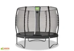 EXIT TOYS Trampoline Rond Sur Pieds Avec Filet De Protection Allure Classic - ø 305 Cm
