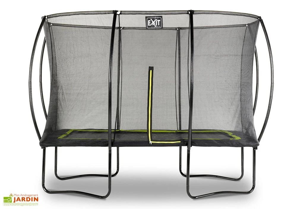 EXIT TOYS Trampoline Rectangulaire Sur Pieds Avec Filet De Protection - Exit Silhouette 6 EXIT TOYS Trampoline Rectangulaire Sur Pieds Avec Filet De Protection - Exit Silhouette – Image 4
