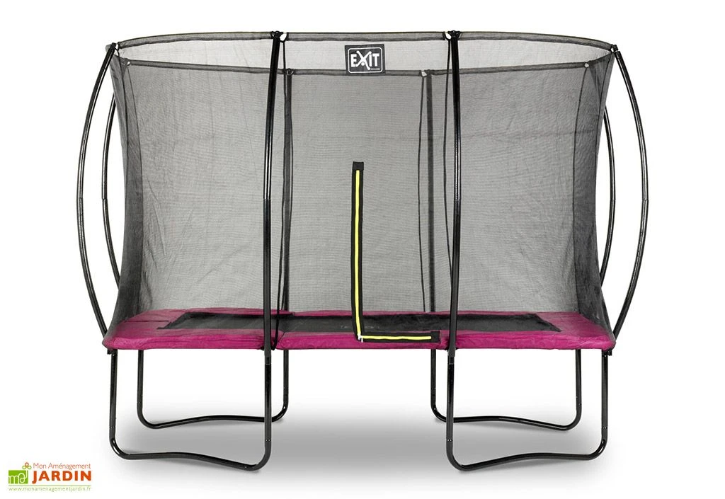EXIT TOYS Trampoline Rectangulaire Sur Pieds Avec Filet De Protection - Exit Silhouette 8 EXIT TOYS Trampoline Rectangulaire Sur Pieds Avec Filet De Protection - Exit Silhouette – Image 6