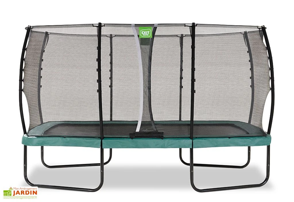 EXIT TOYS Trampoline Sur Pieds Avec Filet De Protection Allure Classic – 244 X 427 Cm 4 EXIT TOYS Trampoline Sur Pieds Avec Filet De Protection Allure Classic – 244 X 427 Cm – Image 2