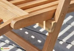 Transat En Bois D'acacia – 133 X 53 Cm -Solid || Axi || EXIT TOYS Soldes Boutique transat bois acacia 4