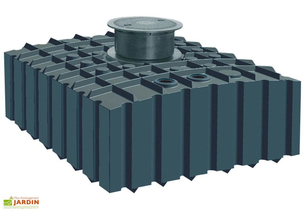 Cuve Récupérateur D'Eau Enterrée Plate GFT 2000 L 6 Cuve Récupérateur D'Eau Enterrée Plate GFT 2000 L – Image 4